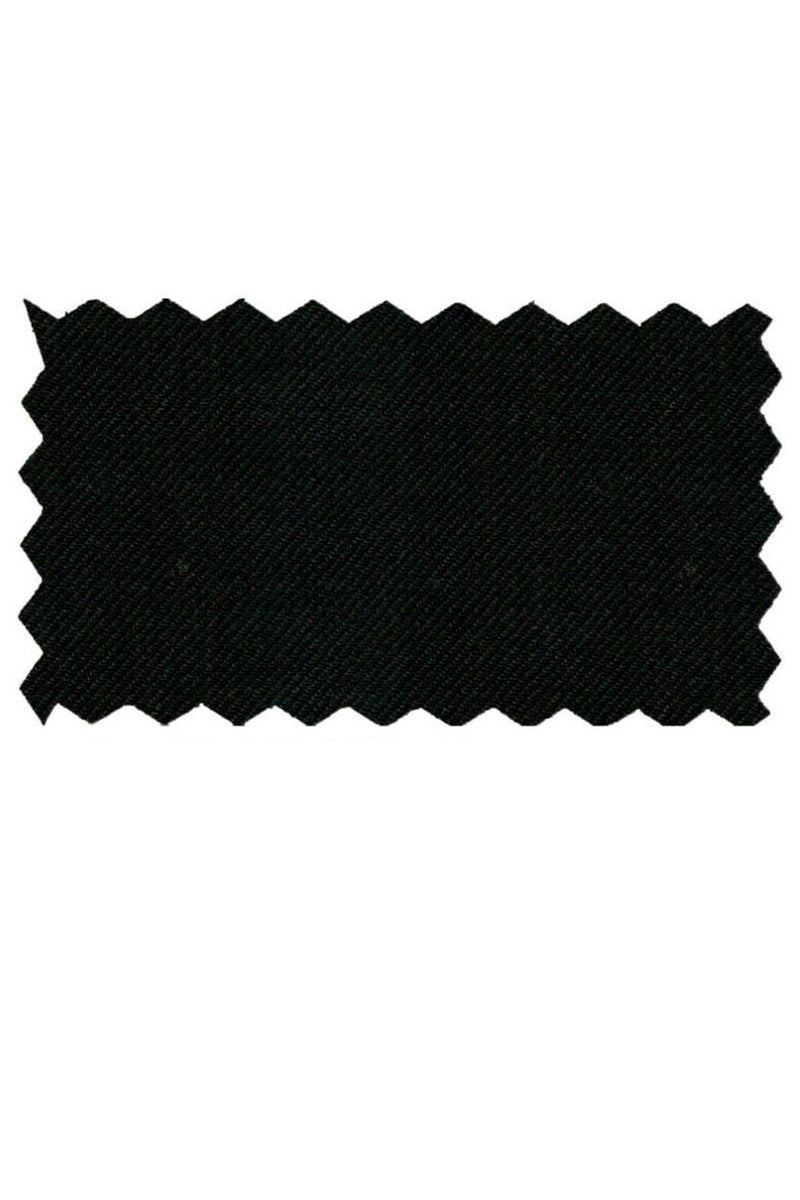 Enzo Solid Black Suit - Modern