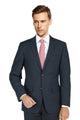 Enzo Solid Black Suit