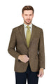 Enzo Tovare Camel Hopsack Sports Jacket