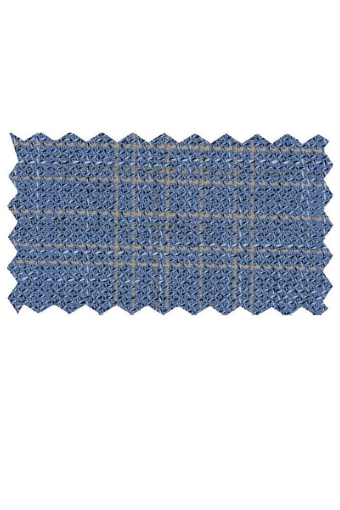 Enzo Tovare Blue Crossweave Sports Jacket