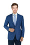 Enzo Tovare Blue Check Windowpane Sports Jacket