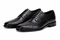 Genuine Hornback Crocodile Shoes: Men's Belvedere Chapo Black Exotic Dress Shoes-New Designer Collection