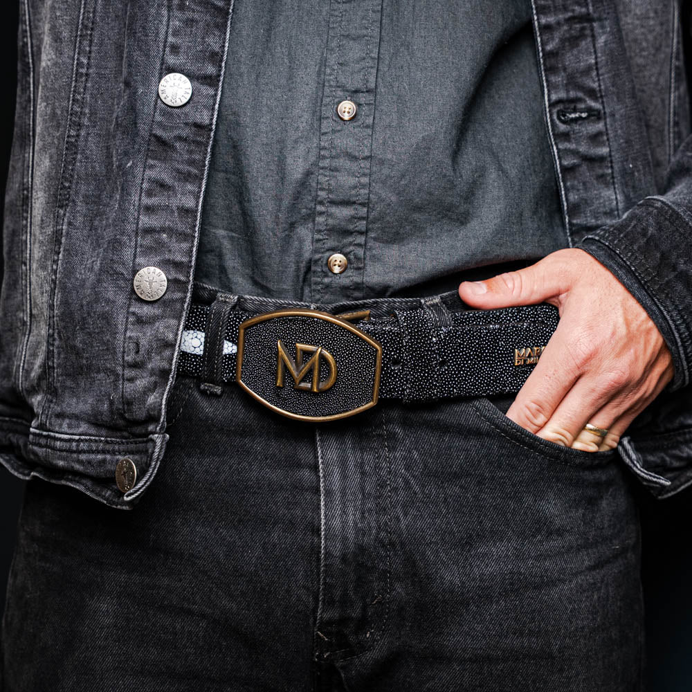 Marco Di Milano Georgia Belt Black - 36