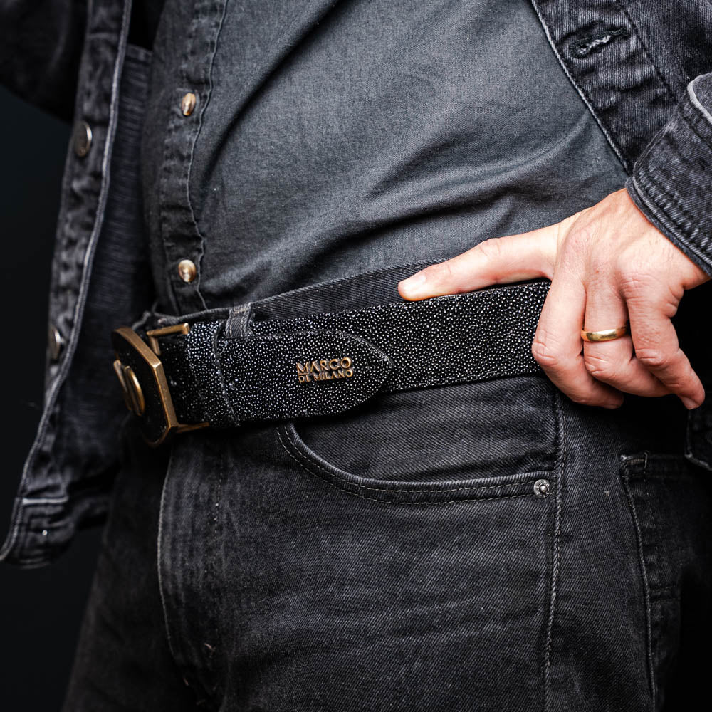 Marco Di Milano Georgia Belt Black - 36
