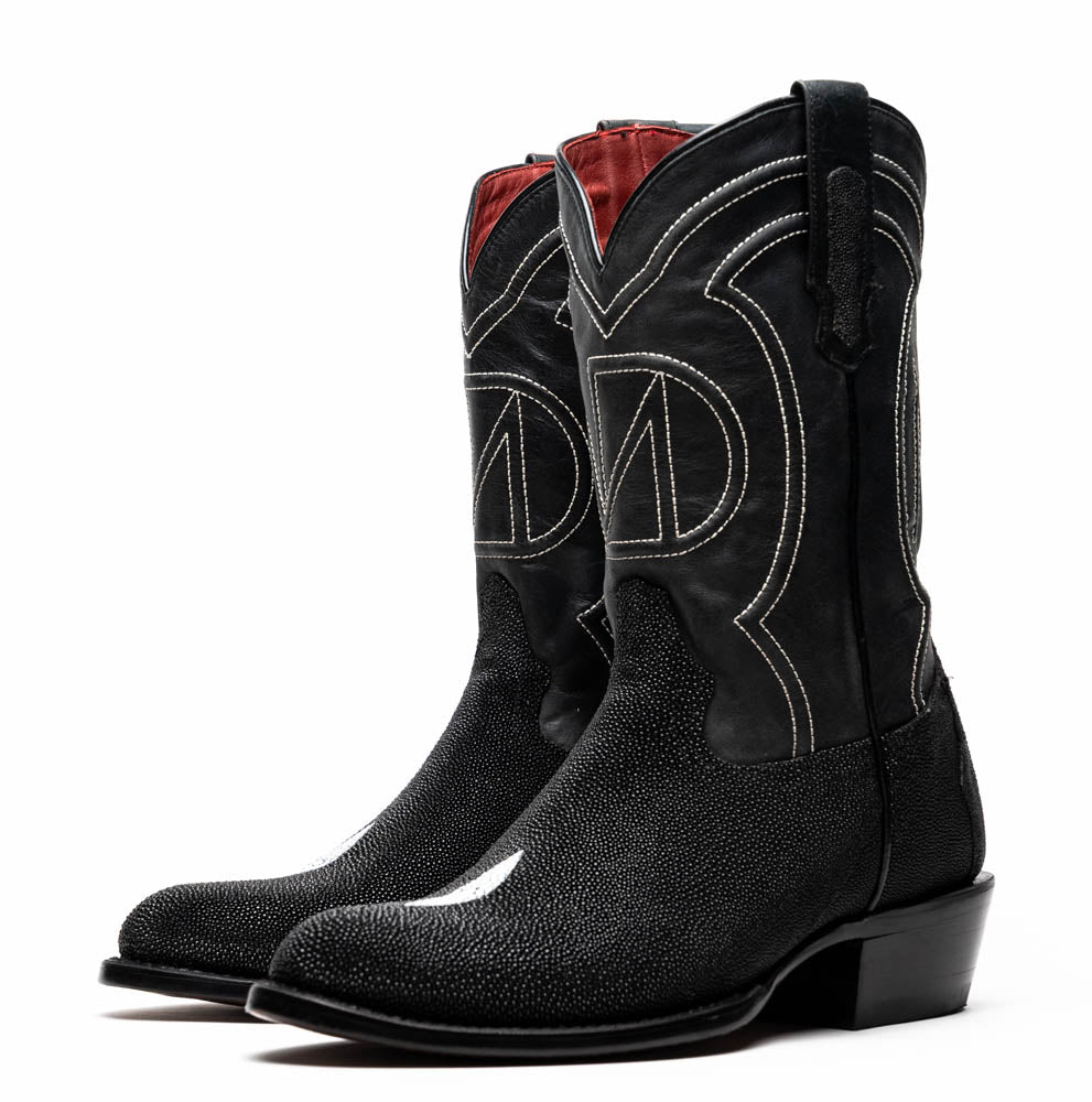 Marco Di Milano Georgia Stingray Round Toe Cowboy Boots - 7