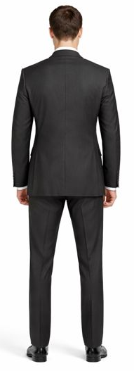 Giorgio Fiorelli Charcoal, Gray, and Light Gray Two-Button Suit - 34 Short or Extra Small