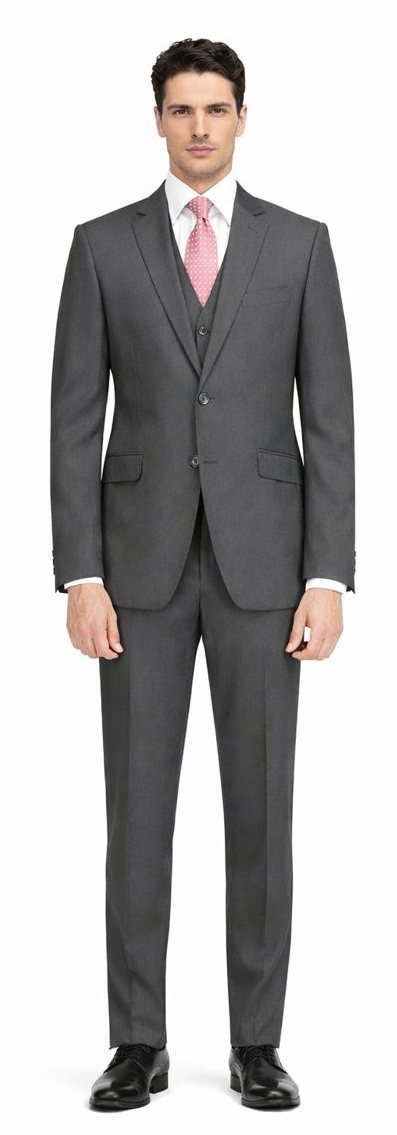 Giorgio Fiorelli Charcoal, Gray, and Light Gray Two-Button Suit - 34 Short or Extra Small