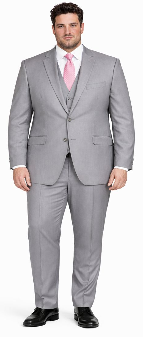 Giorgio Fiorelli Charcoal, Gray, and Light Gray Two-Button Suit - 34 Short or Extra Small