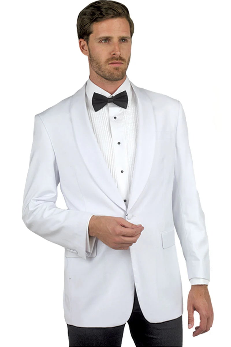 White Dinner Jacket - 36 Short