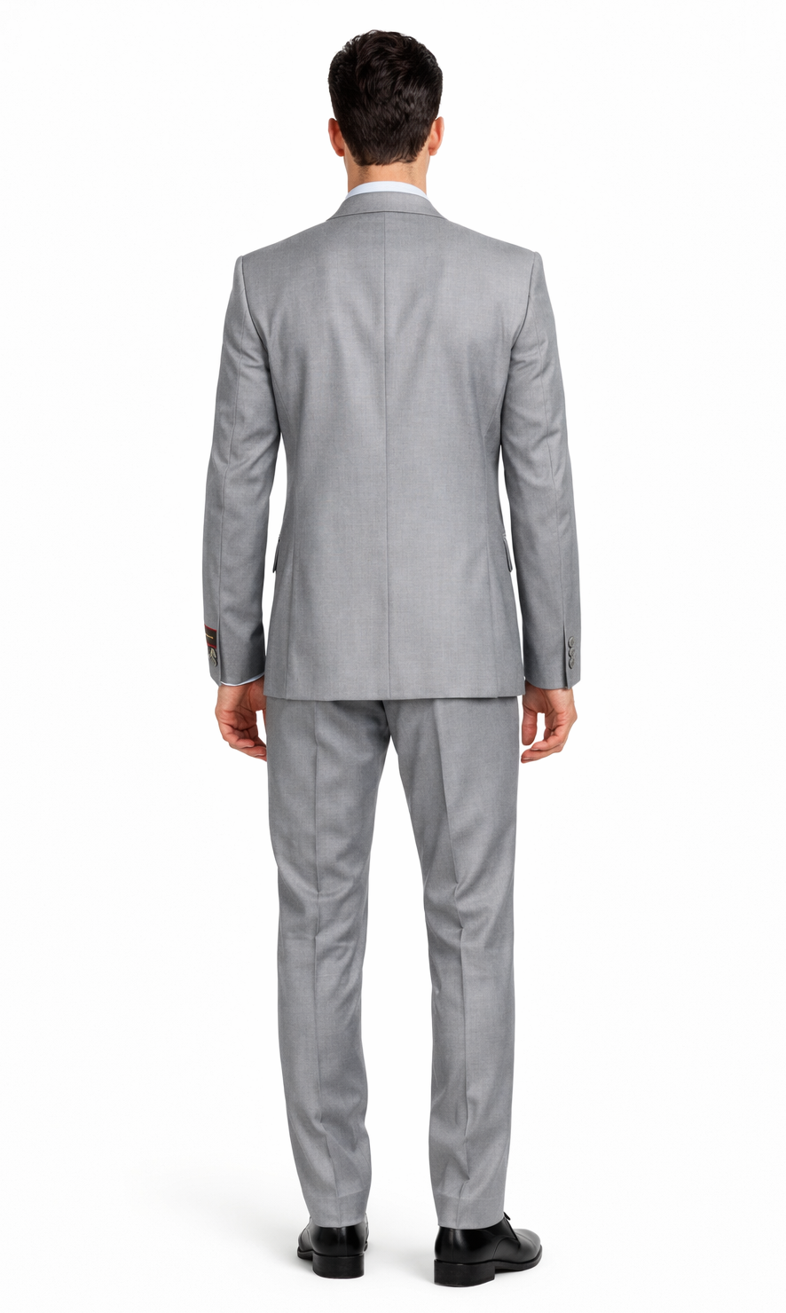 Giorgio Fiorelli Grey Two-Button Suit + Vest - 36 Short