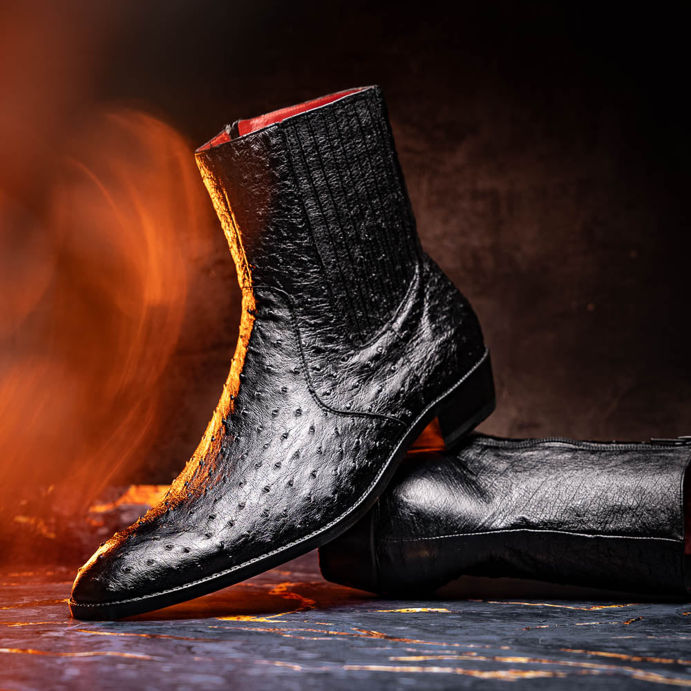 Marco_Di_Milano Giorgio Black: Luxury Italian Leather Loafers