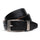 Marco Di Milano Giovanni Belt Black Leather Loafer
