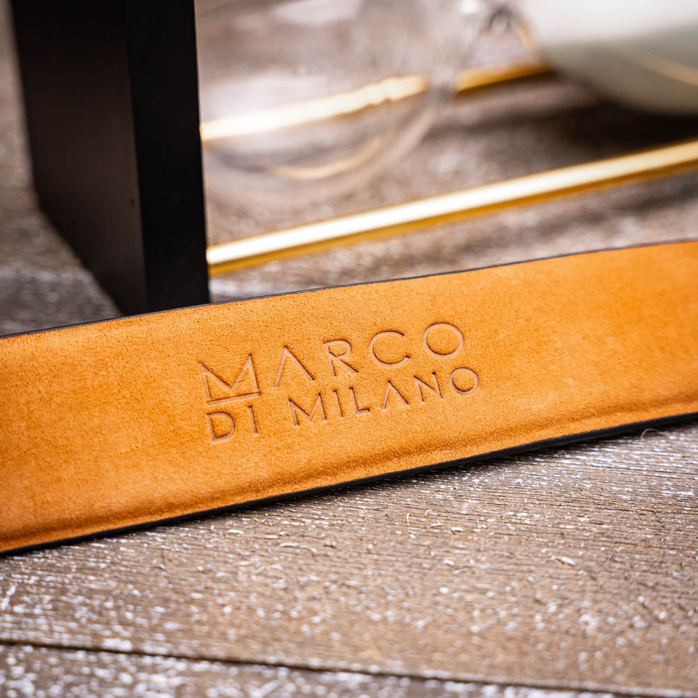 Marco Di Milano Giovanni Belt Pantano Orix Leather Shoe