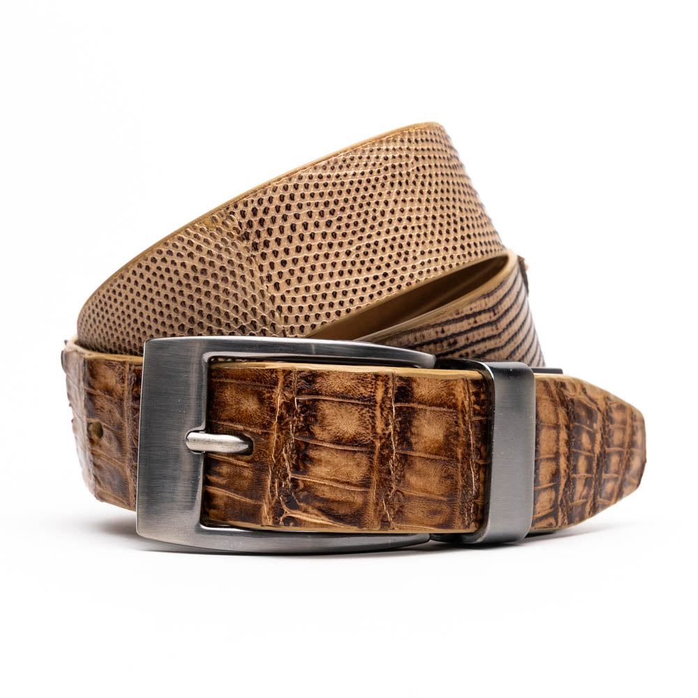 Marco Di Milano Giovanni Belt Pantano Orix Leather Shoe - 40