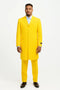 Yellow Zoot Suit - Mens Fashion Golish Yellow 1920s Vintage Look
