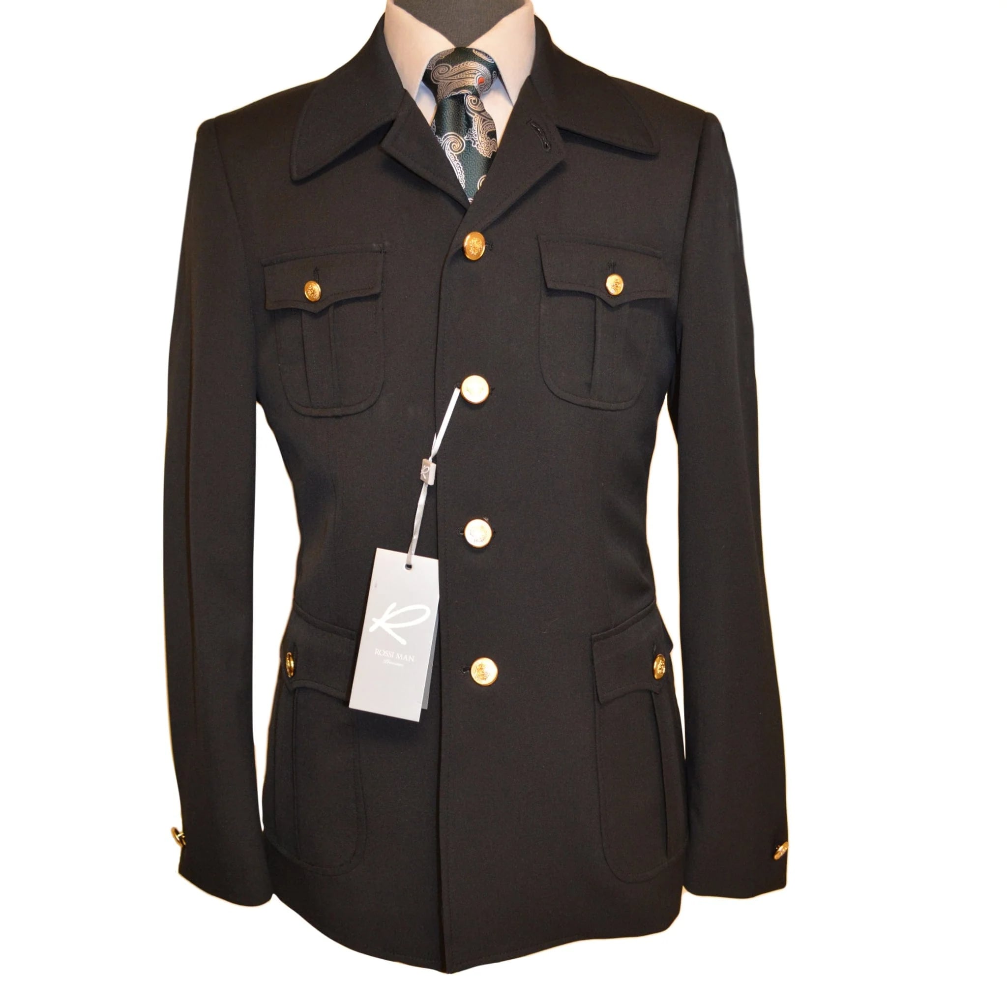 Rossiman Suits For Sale -  Mens Designer Suit - Fashion Suits - Fancy Brown Suits - 38 Short Jacket+32 Waist Adjustable 28to34)(Height: 5 4 to5 7 )(Neck  15-16.5)S-M)