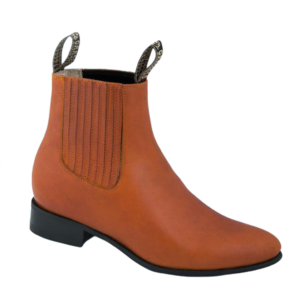 Botines Grasso Leather - Honey