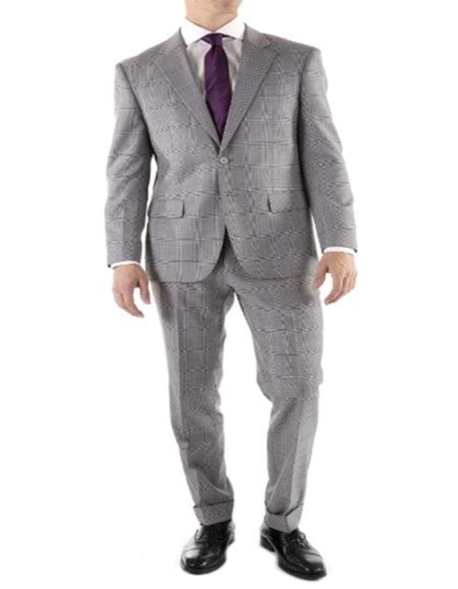 Gray Groomsmen Two Button Suits - Gray