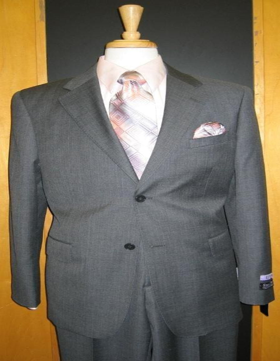 Gray Groomsmen Suits - Grey Groom Suits - Matching Vest Included Suit - Gray