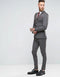 Gray Groomsmen Suits - Grey Groom Suits - AlbertoNardoniStore