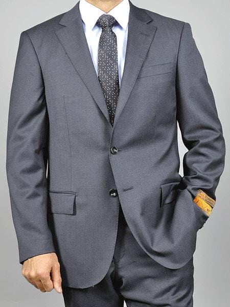 Modern Fit - Gray Groomsmen Suits - Modern Fit Suit - 36S