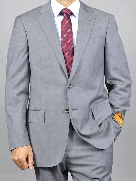 Gray Groomsmen Suits -  Matching Vest Included Grey Groom Suits - Gray