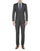 Gray Groomsmen Suits Mens Slim Modern Suit Grey - AlbertoNardoniStore