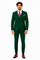 Green Double Breasted Suit Many Styles & Brands $99UP Hunter Green Peak Lapel 100% Percent Fabric Double Breasted Slanted Vest