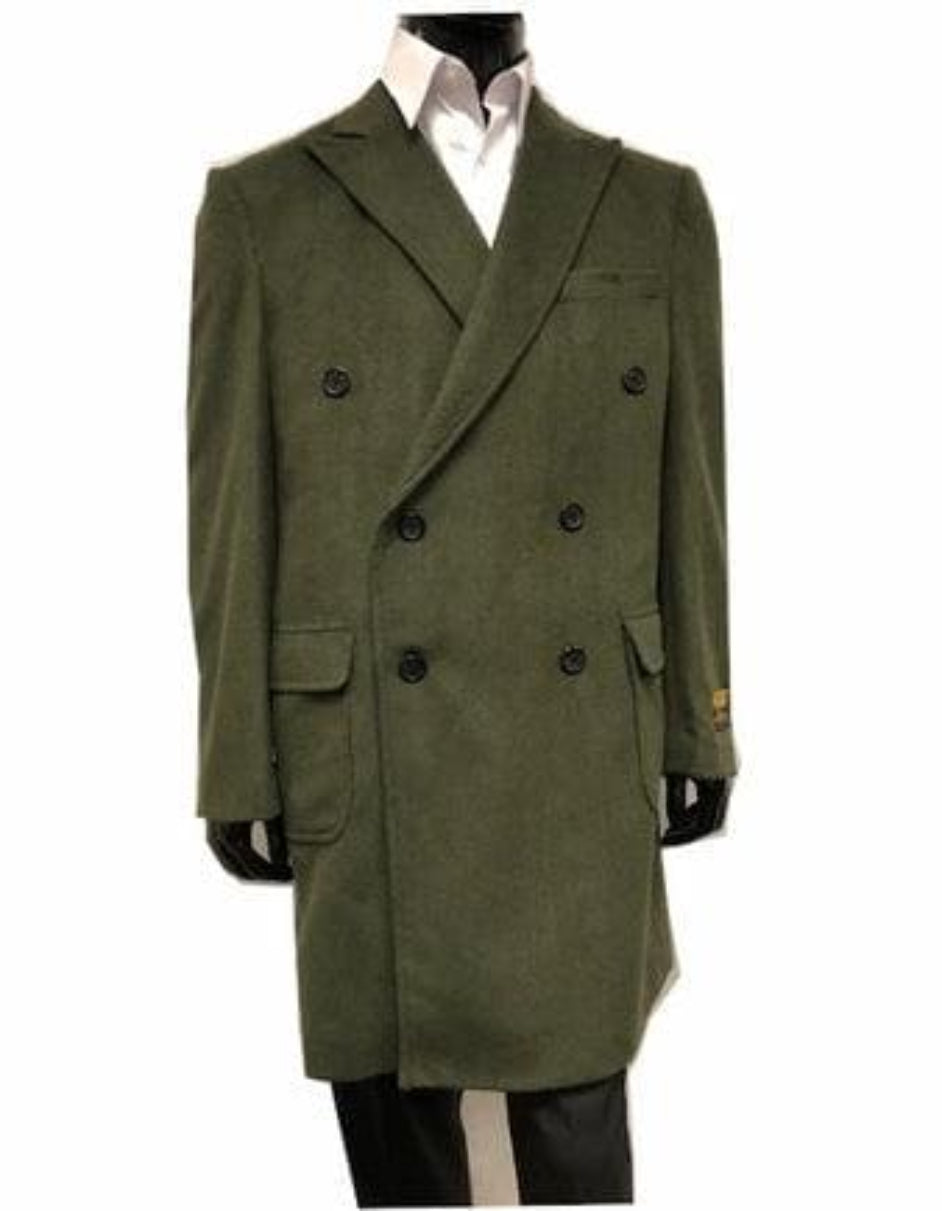 Green Groomsmen Suits - Groomsmen Suits suit - Olive Green