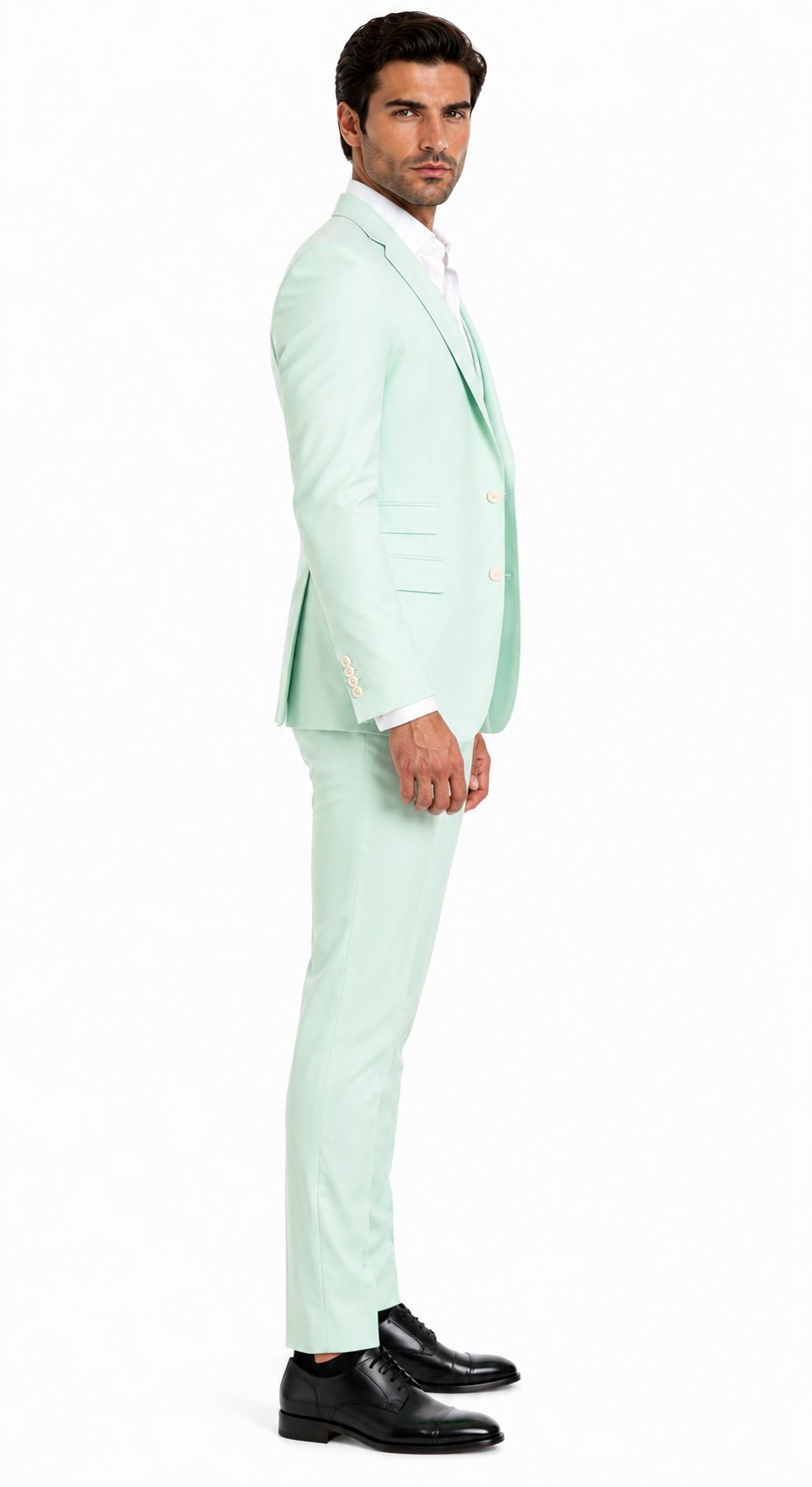 Kentucky Derby Seersucker Suits For Men - Big and Tall Seersucker Suit Mens Jacket + Pants Summer Seersucker Suit in Green Pinstripe