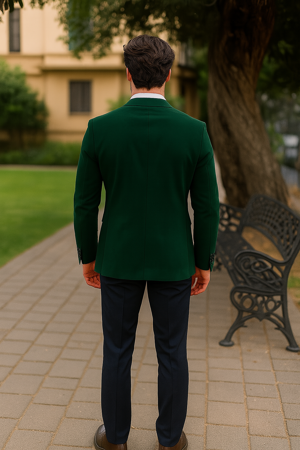 Green velvet suit Many Styles & Brands $99UP Mens Green Velvet Blazer Mens 2 Button Velvet Velour Men's Blazer Jacket Hunter ~ Olive Green Sportcoat Jacket - 56 Long