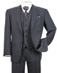 1920s Mens Suit - 1920s Mens Outfit - 1920s costume Bold Pinstripe Wide Suit in Grey suit - New Arrival