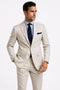 Silver Summer Fabric Suit