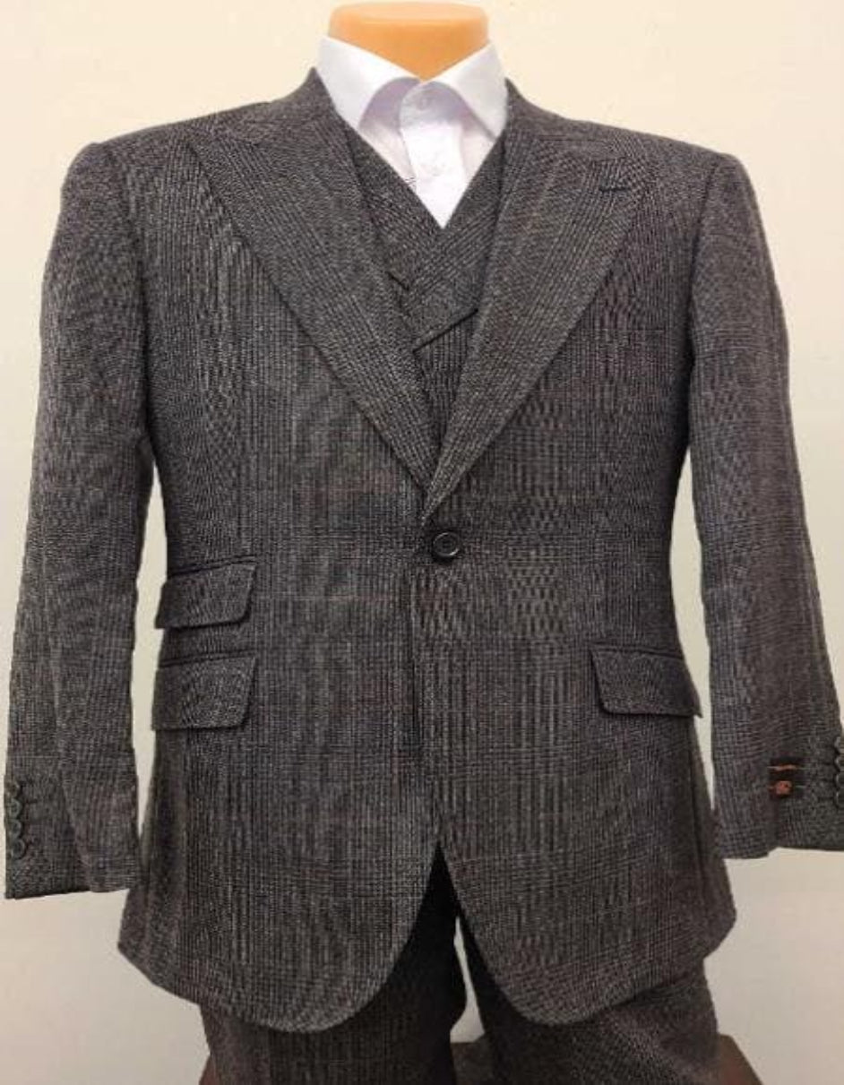 Groomsmen Suits -Gray Suit - Gray