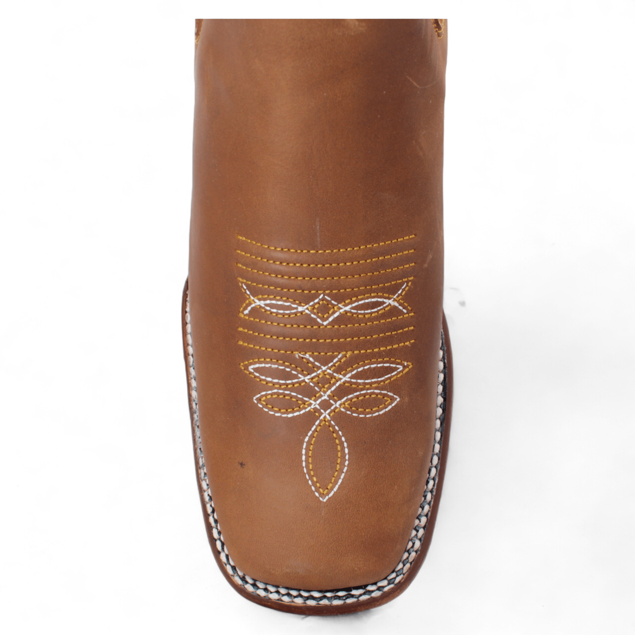 Men's Square Toe Ankle Boots - Brown H42P2607 - 6