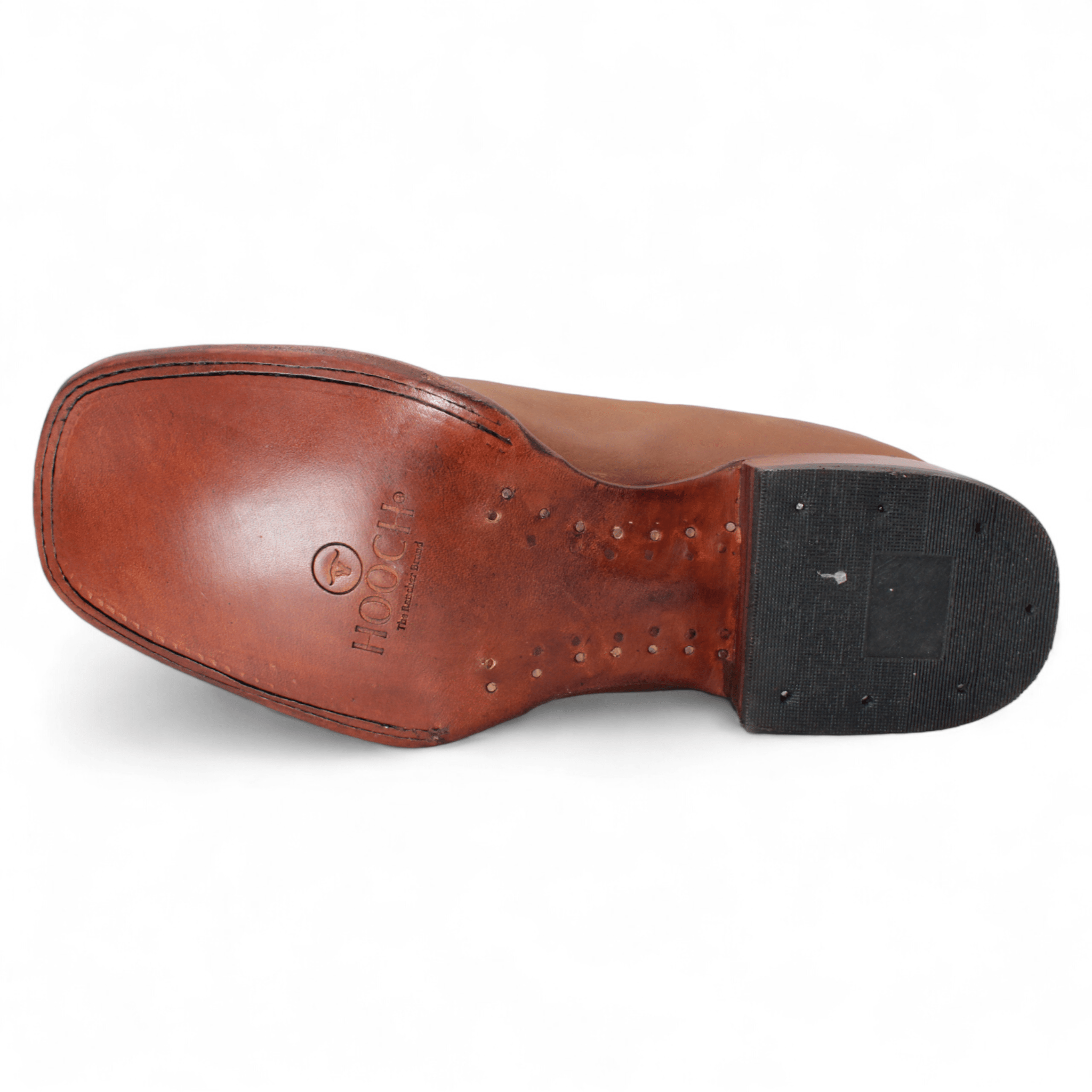 Men's Square Toe Ankle Boots - Brown H42P2607 - 6