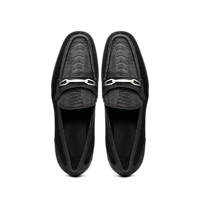 Marco Di Milano Hugo Black Leather Oxford
