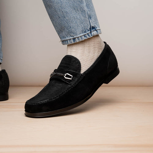 Marco Di Milano Hugo Black Leather Oxford