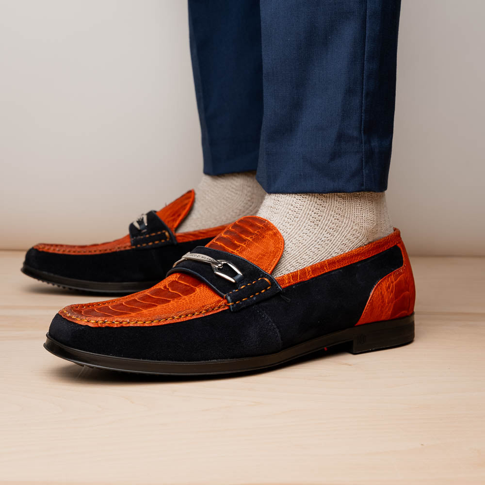 Marco Di Milano Hugo Orange / Navy - 8 USA