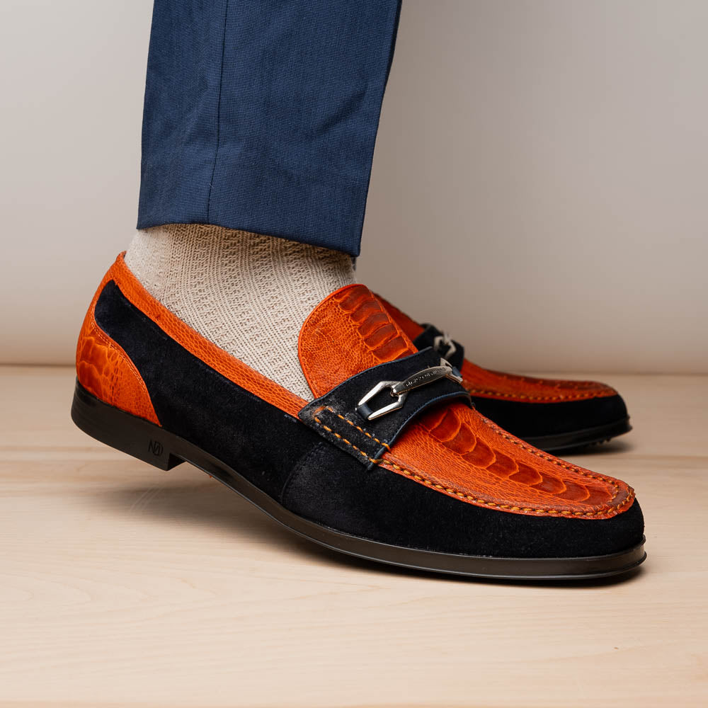 Marco Di Milano Hugo Orange / Navy - 8 USA