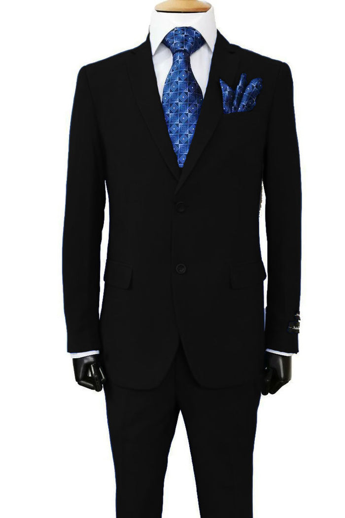 Poplin Suit Black