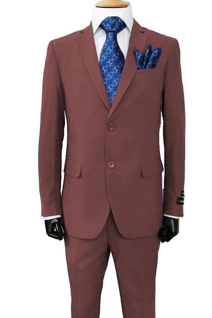 Poplin Suit Brown