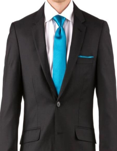 Suit And Shirt Combinations  Groom & Groomsmen  black prom Suits