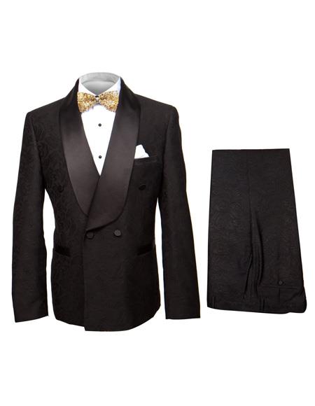Rossiman Rossi Men's Formal Suit Stylish Tailored Dress Suit by Rossi Man