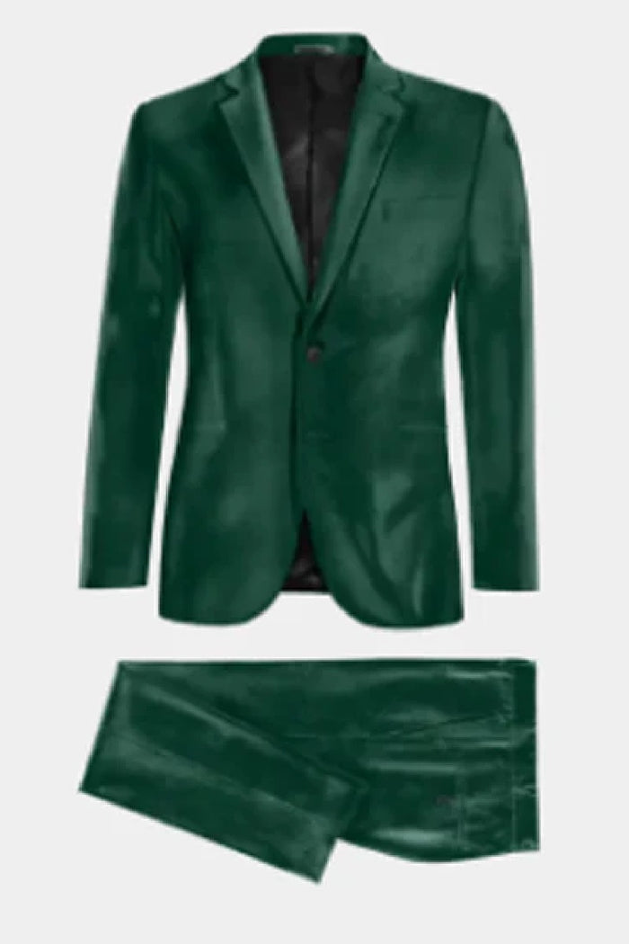 Green Velvet Suit Many Styles & Brands $99UP Olive Green ~ Sage Green Notch Label Velvet Suit Green Velvet Suits and Tuxedos