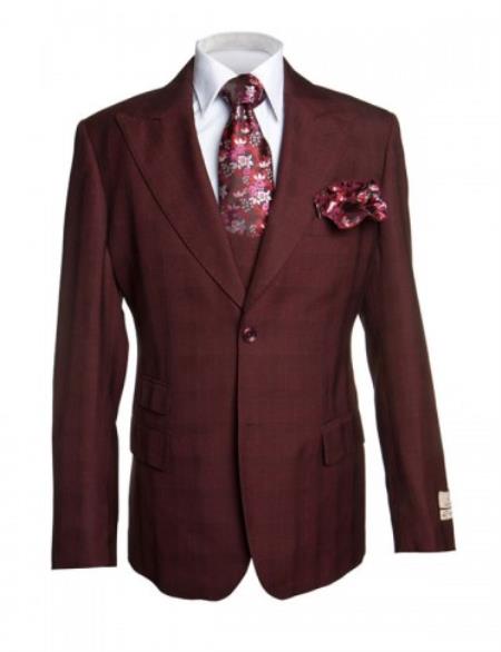Rossiman Men's Formal Dress Suit – Elegant Tailored Suit - 38 Short Jacket+32 Waist Adjustable 28to34)(Height: 5’4”to5’7”)(Neck 15-16.5)S-M)