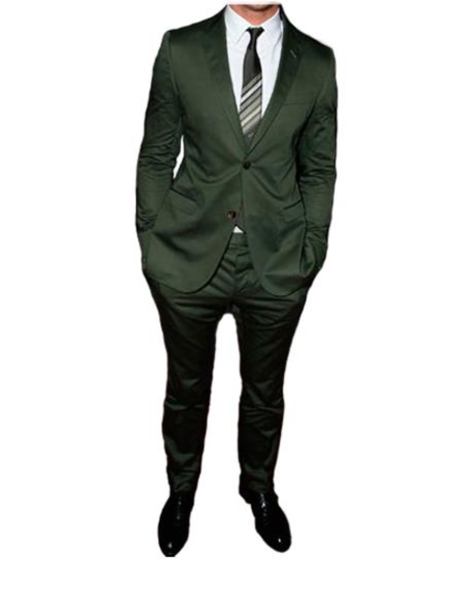 Ryan Gosling Green Suit - Coat Size 38