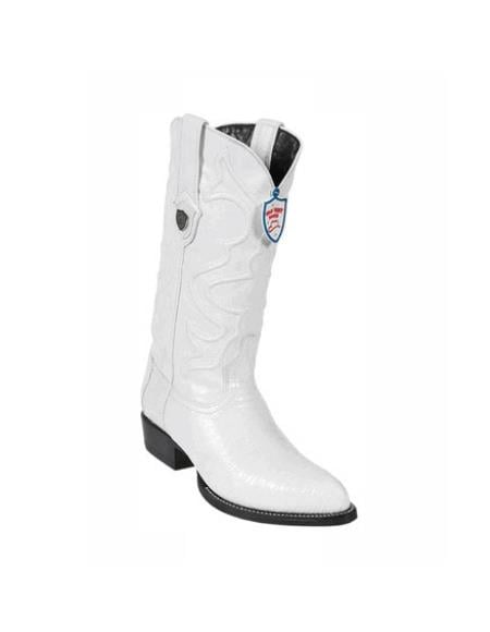 Men’s White Western Cowboy Boots - Genuine Leather - Handcrafted Rodeo Style-New Designer Collection