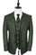 Olive Peaky Green 3 Piece Tweed Men's Suit