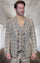 Mens 1 Button Modern Fit Suits Flat Front Pants Suit - Tan